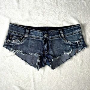 DENIM BOOTY SHORTS